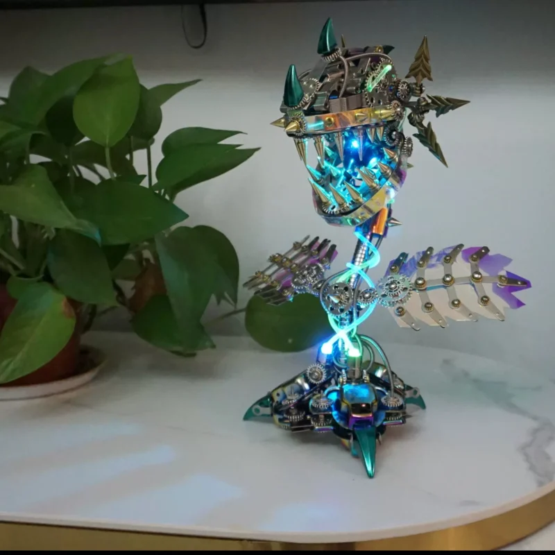 MetalModelHub-Mechanical-Piranha-Plant-Metal-Model-Kit-DIY-3D-Metal-Puzzle_005 MetalModelHub-Mechanical-Piranha-Plant-Metal-Model-Kit-DIY-3D-Metal-Puzzle_005