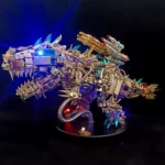 Mechanical T-rex Metal Model Kit  DIY 3D Tyrannosaur Puzzle For Adults