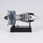 Mini Turbofan Engine Metal Model Kit 1:20 3D DIY Aircraft Engine