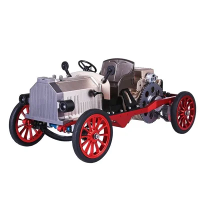 Remote Control Classic Car Metal Model Kit DIY 3D Metal Puzzle