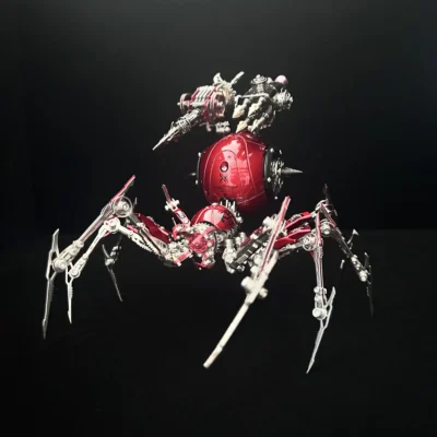 Steampunk Metal Armor Battle Spider Model Kit 3D Metal Puzzle For Adults