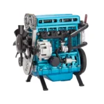 Turbocharged 4-Cylinder Engine Metal Model Kit Full Metal V4 DIY 3D Puzzle