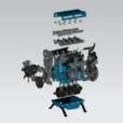 MetalModelHub-Turbocharged-4-Cylinder-Engine-Metal-Model-Kit-DIY-3D-Puzzle_003