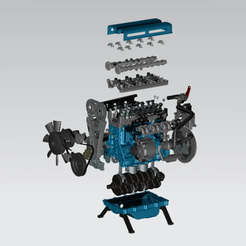 MetalModelHub-Turbocharged-4-Cylinder-Engine-Metal-Model-Kit-DIY-3D-Puzzle_003 MetalModelHub-Turbocharged-4-Cylinder-Engine-Metal-Model-Kit-DIY-3D-Puzzle_003