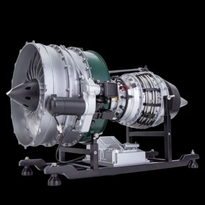 Turbofan Engine Metal Model Kit  1/10 Scale DIY Aircraft Engine
