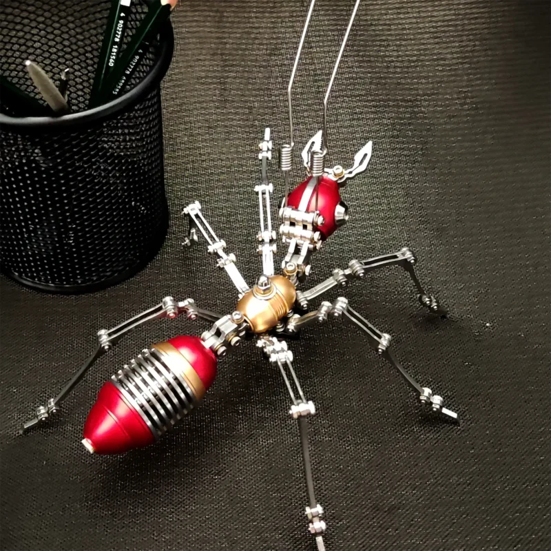 MetalModelHub-3D-Metal-Puzzle-Ant-Model-Kit-—-Steampunk-Mechanical-DIY-Assembly-Desk-Decor-009 MetalModelHub-3D-Metal-Puzzle-Ant-Model-Kit-—-Steampunk-Mechanical-DIY-Assembly-Desk-Decor-009