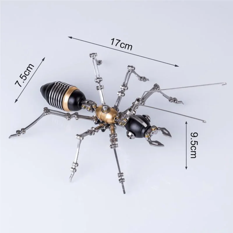 MetalModelHub-3D-Metal-Puzzle-Ant-Model-Kit-—-Steampunk-Mechanical-DIY-Assembly-Desk-Decor-016 MetalModelHub-3D-Metal-Puzzle-Ant-Model-Kit-—-Steampunk-Mechanical-DIY-Assembly-Desk-Decor-016