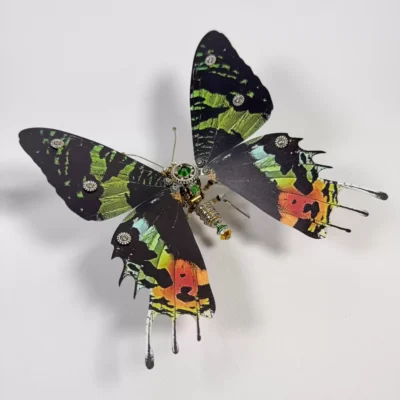 mechanical butterfly 3d metal model creative gift for her 02 Mechanical Butterfly 3D Metal Model – Creative Gift for Her