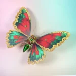 Steampunk Jewel Butterfly Metal Model Kit | DIY 3D Metal Puzzle